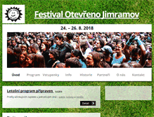 Tablet Screenshot of jimramov.klubslunicko.cz